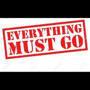‼️EVERYTHING MUST GO‼️